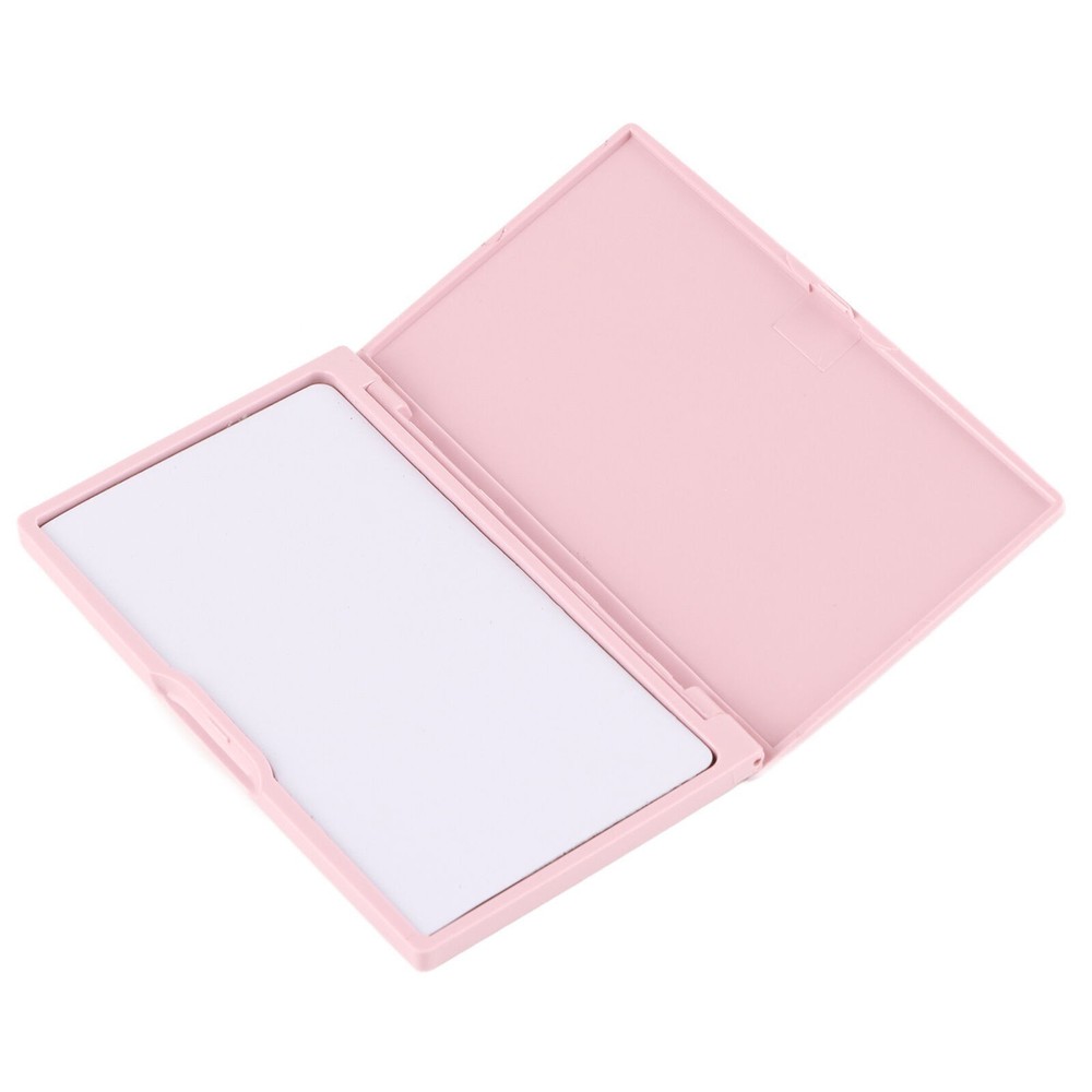 Magnetic Needle Case Pink Plastic Shell Light Portable Compact Stitching Pin