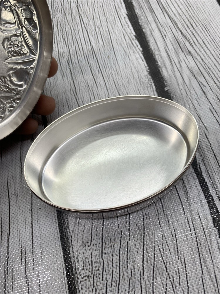 Gorham Silver EP Trinket Box YC 1950