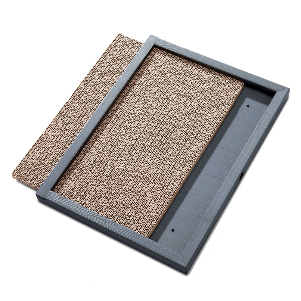 15 PCS Replaceable Corrugated Cardboard Wall Cat Scratching Board Colorful