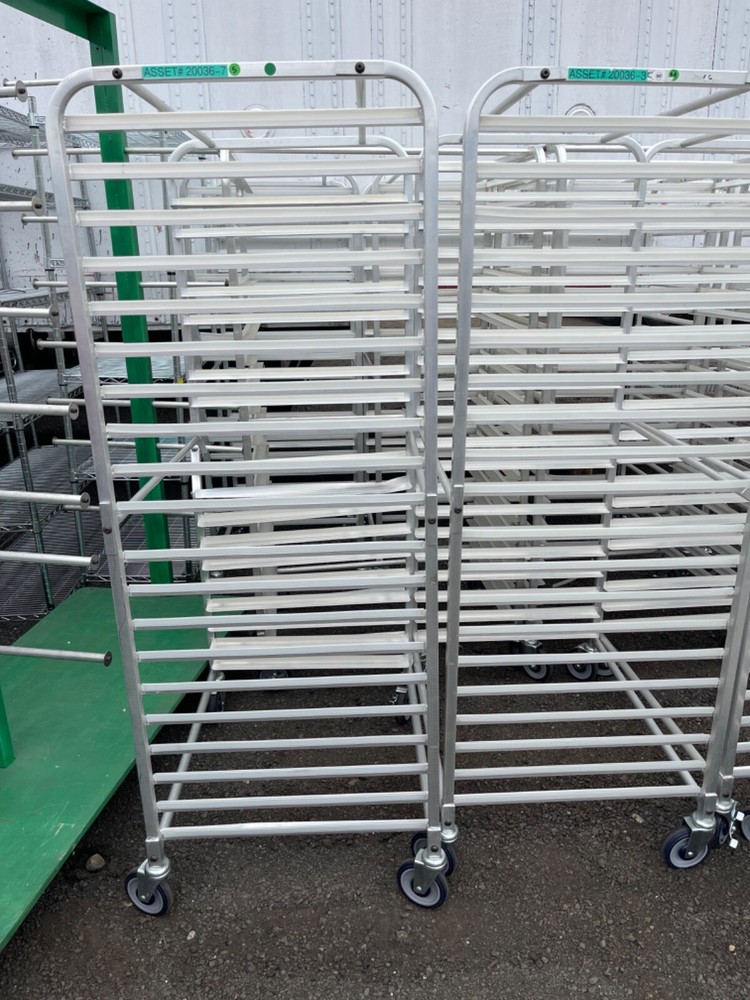 Aluminum Racks on Wheels