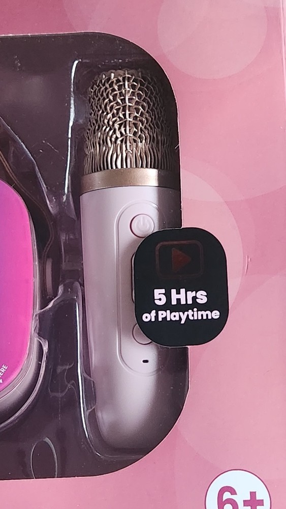 NIB! Pressplay Double Mic Karoake Speaker Machine System