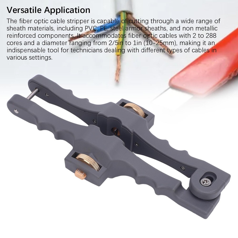 Fiber Optic Cable Stripping Tool SI-01 Armored Cable Longitudinal Stripper
