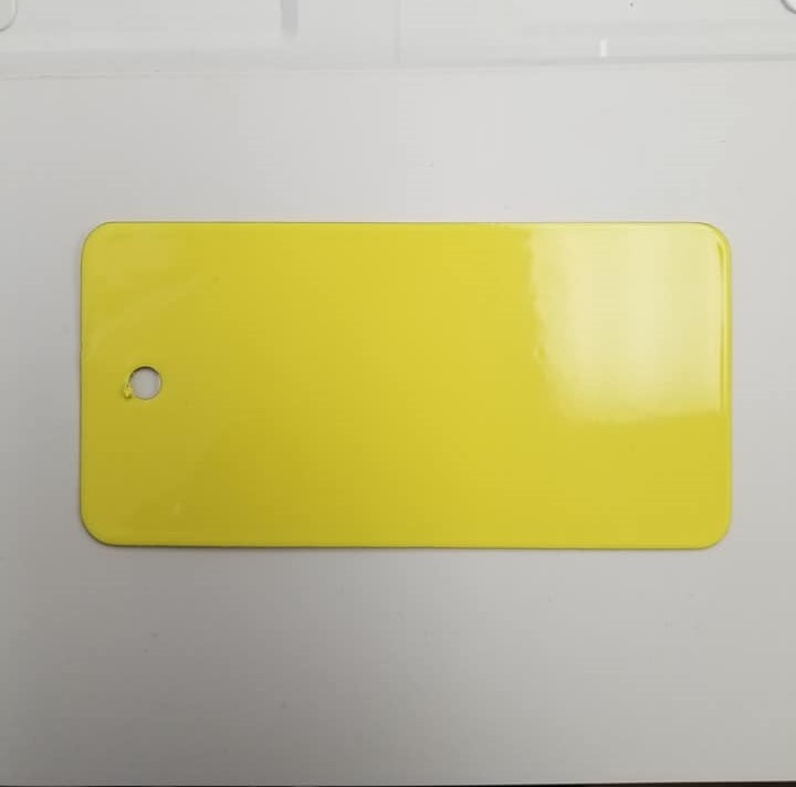 Sulfur Yellow Polyester Powder Coating RAL 1016