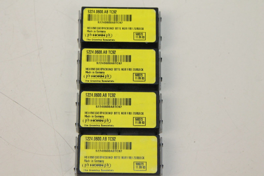 PH Horn Insert S224.0600.A8 TC92 S2240600A8TC92 8pc NEW