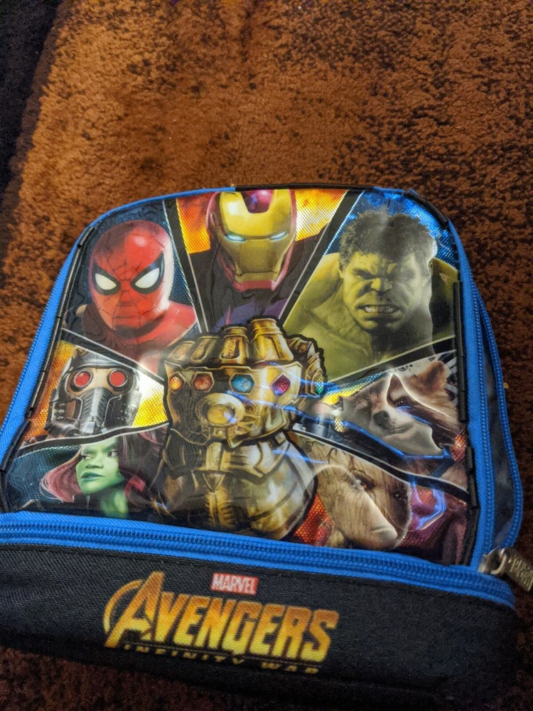 Rare Avengers Infinity War Gauntlet LED Lunch Bag