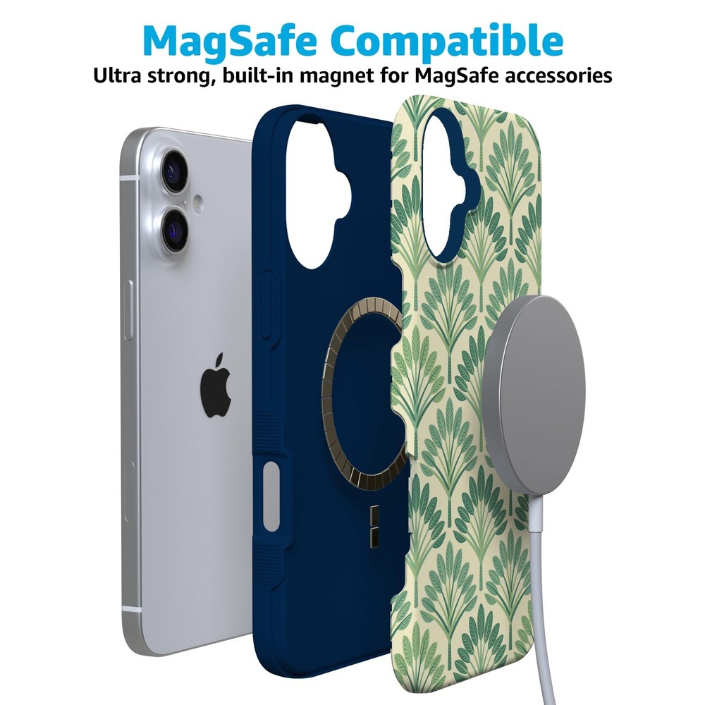 Casely iPhone 16 Case | Palm Royale | Palm Beach | Bold Protective Design | Comp