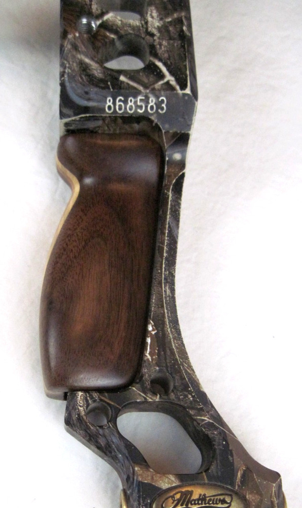 Mathews Bow Custom Archery Wood RH Grip fits Drenalin Creed SQL Switchback More
