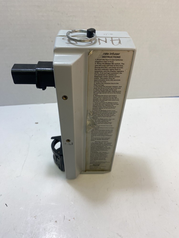 BECTON DICKINSON B-D RATE INFUSER AS IS UNTESTED (D29)