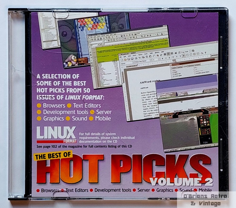 Linux Format Issue 50 – Hot Picks Volume 2 – Browsers, Editors, Dev Tools – CD