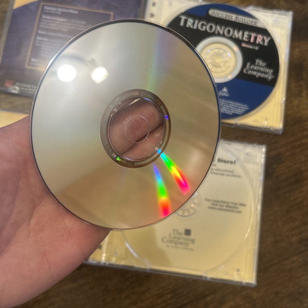 Success Builder PC CD-ROM The Learning Company Trigonometry & Math Review 1998