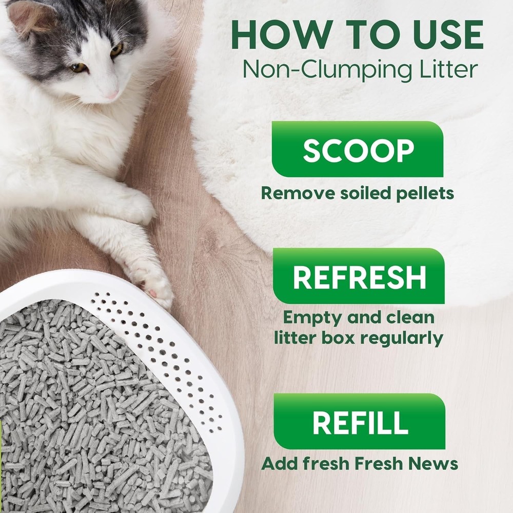 Biodegradable 25lb Cat Litter Pellets