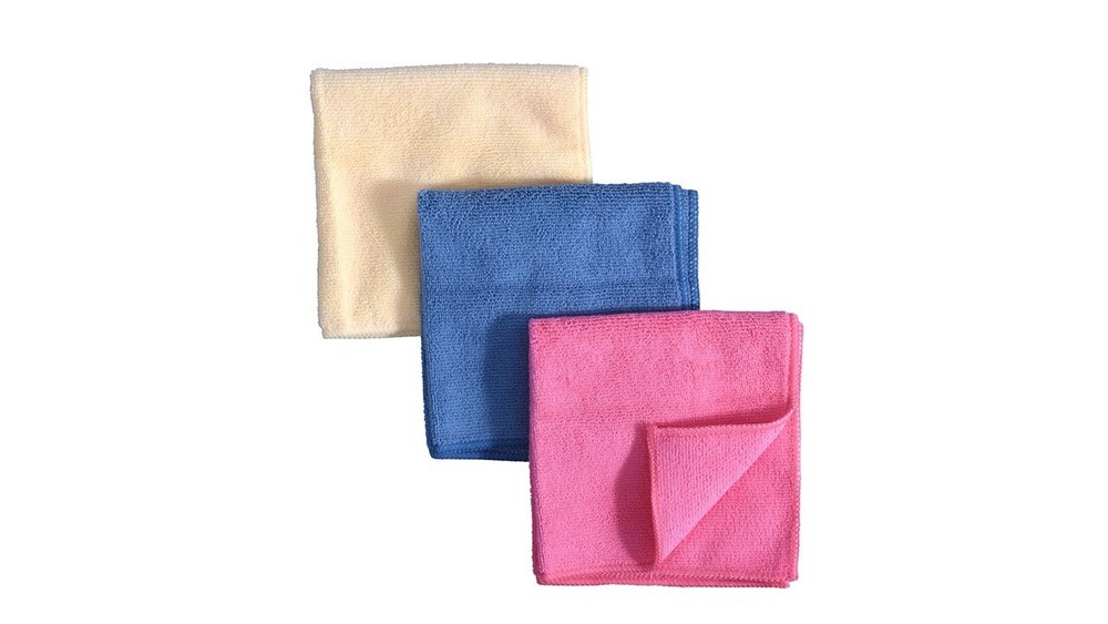 Superio Microfiber Cleaning Cloth 16''Multi-Purpose Towel (24)