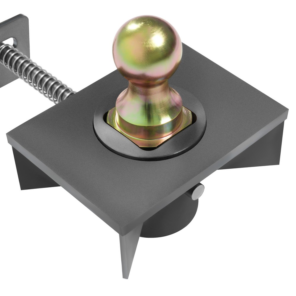 Universal Flatbed Gooseneck Trailer Hitch Hook Flatbed Kit w/ Ball Nut Spring