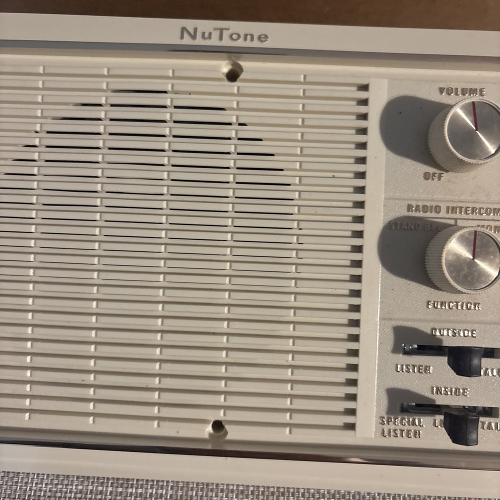 Nutone N2570-B Intercom with Rough-in Frame 5” Speaker