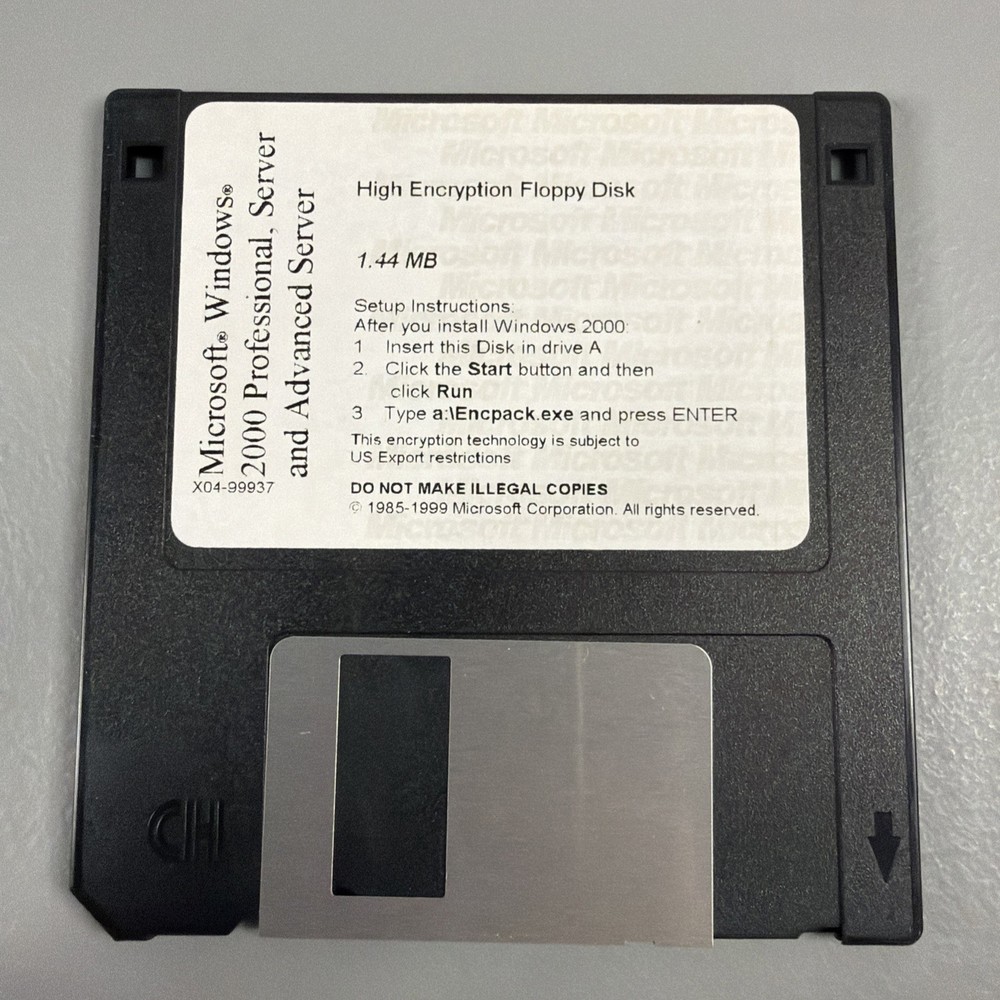 Microsoft Windows 2000 Professional, Server and Advanced Server Boot Disk