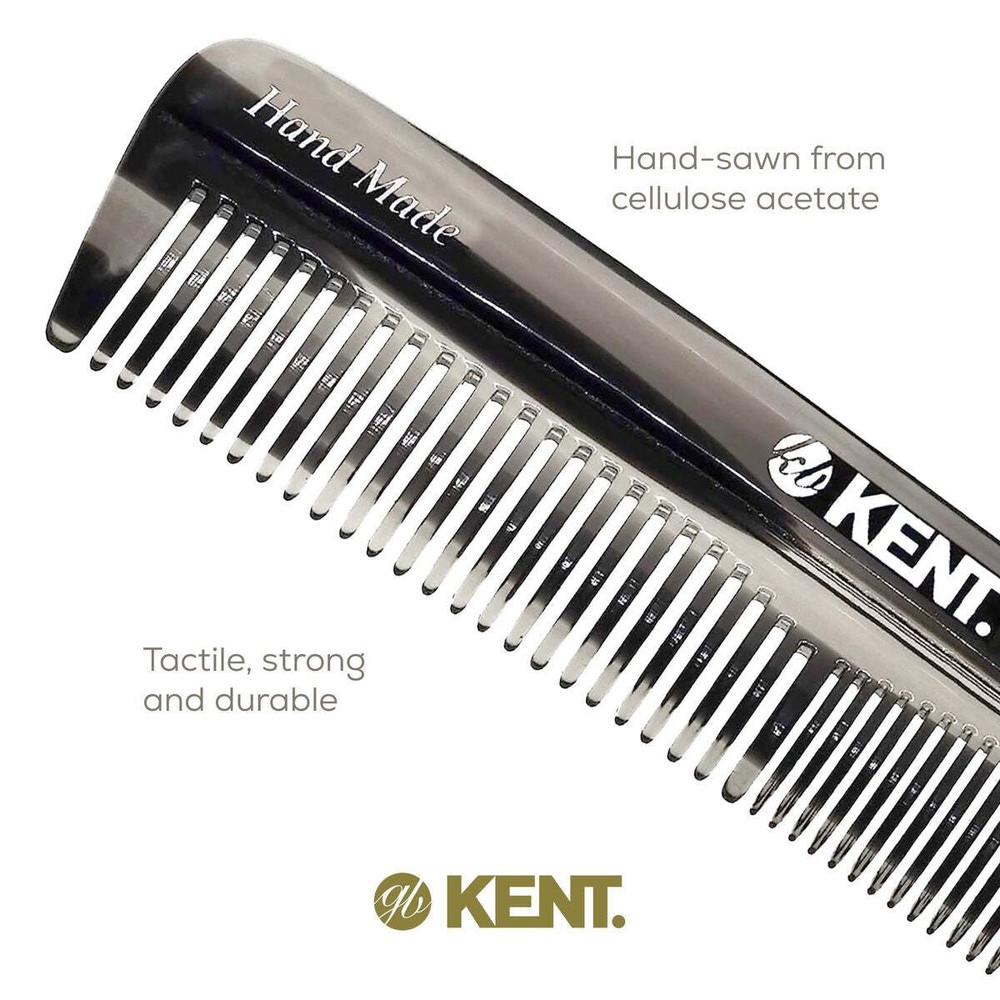 5.25" Handmade Fine and Wide Tooth Pocket Comb