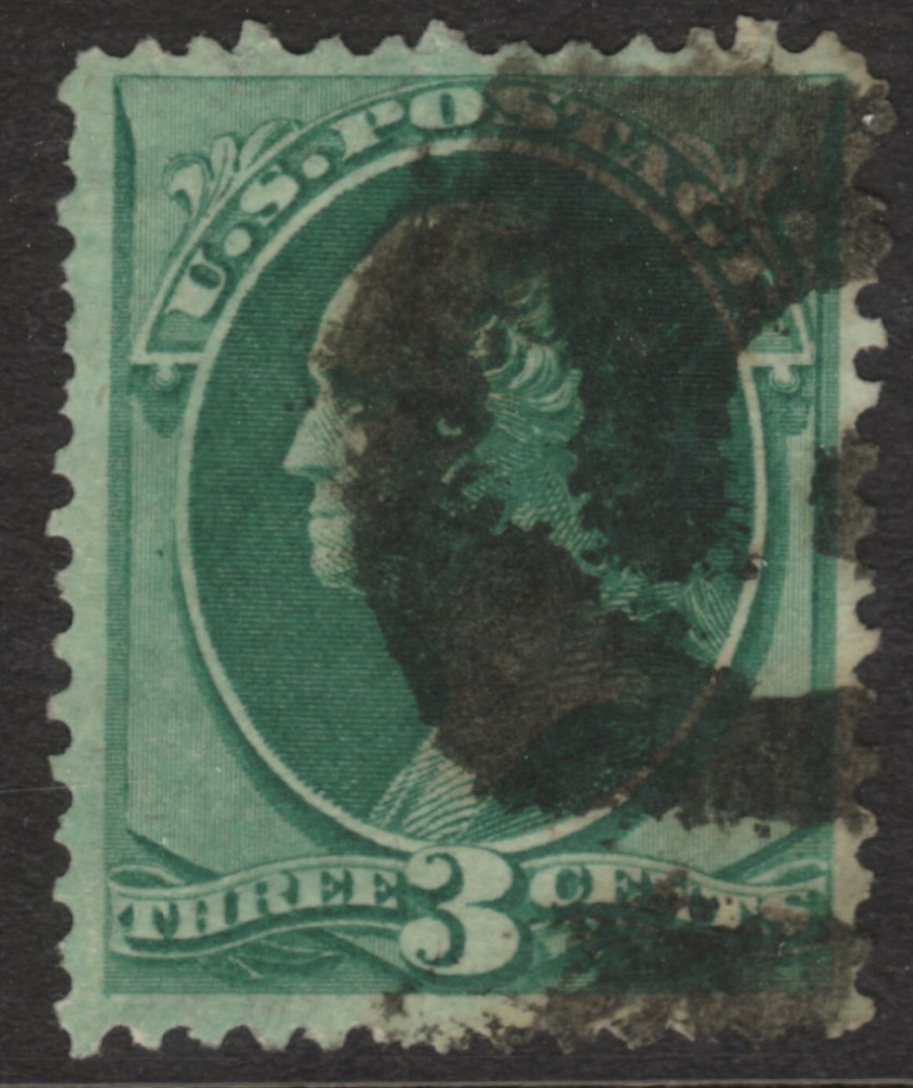 Scott #184 1879  Negative Fancy Cancel     MSP05-34
