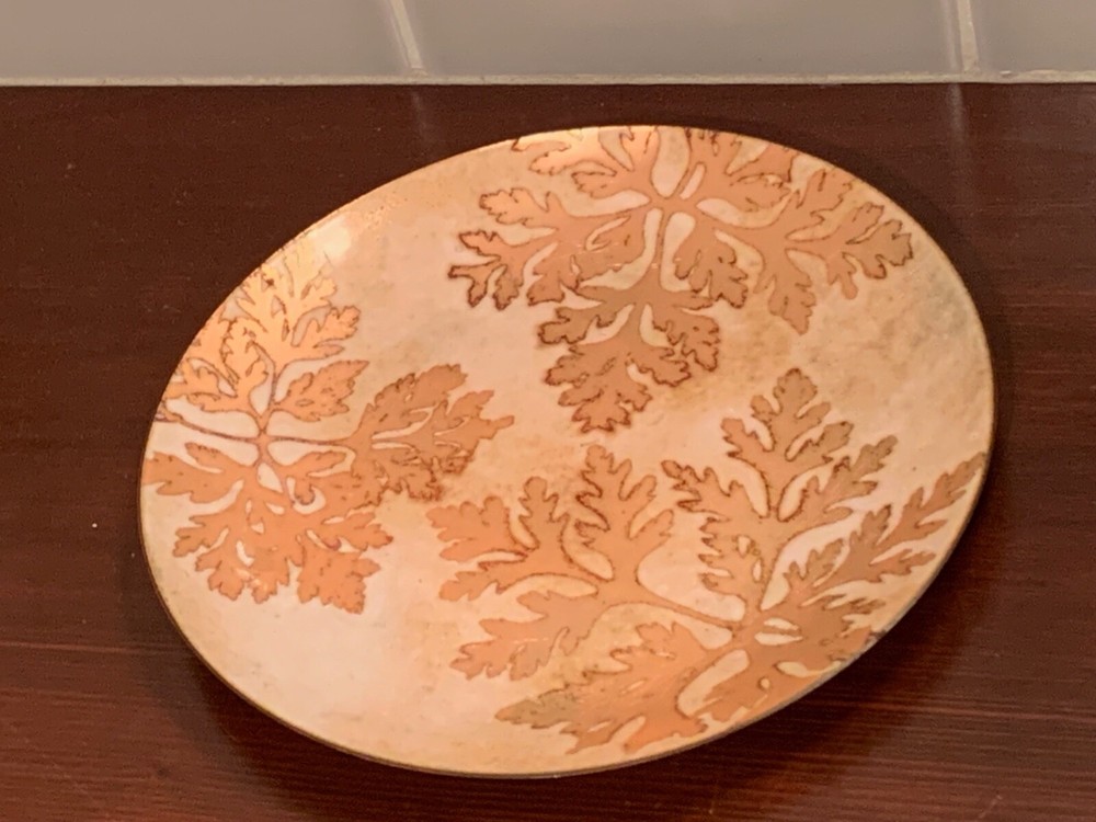 Mary Sharp Enamel Dish MCM....