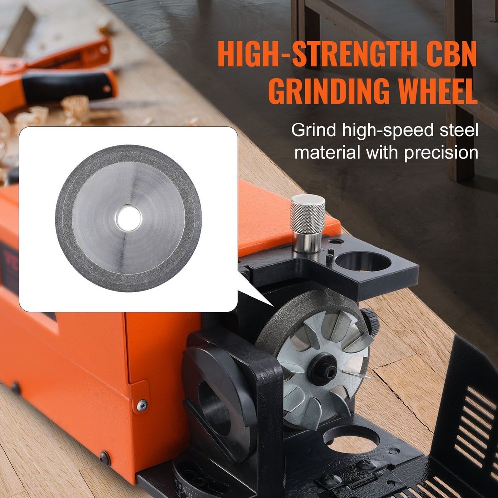3-13mm Drill Bit Sharpener Grinder with 11 Collets & Precision Sharpening