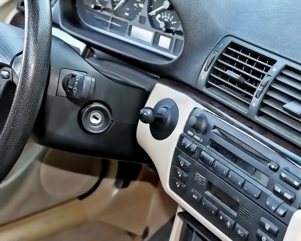 RAM Mount RAP-B-378U Flex Adhesive Dashboard Console Base with 1" Ball