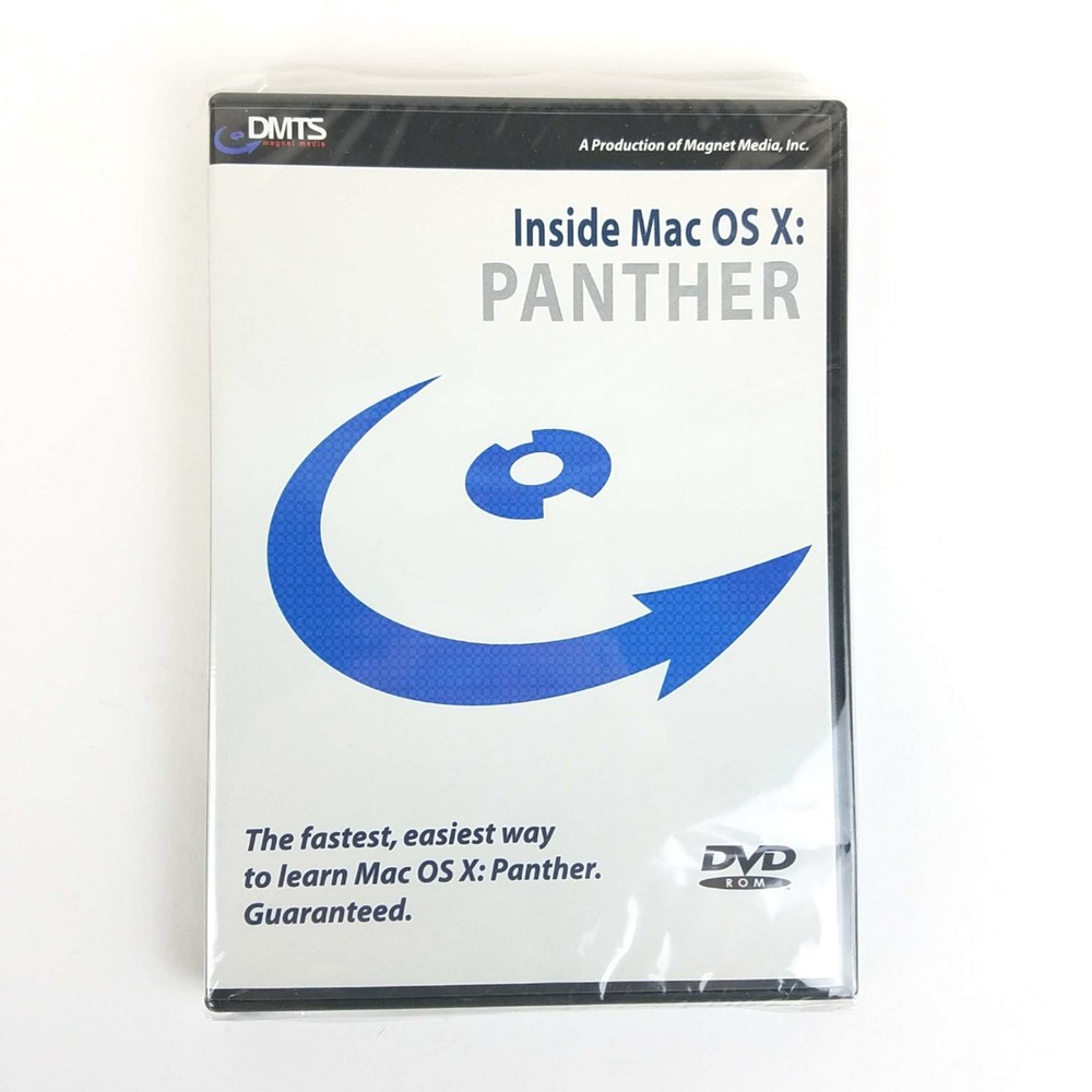 Magnet Media Inside Mac OS X: Panther DVD-Rom Apple Training