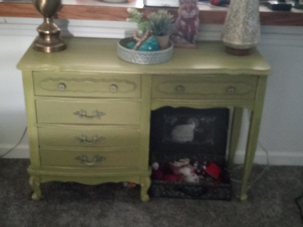 Desk and Chair Solid Oak Wood Very old good condition