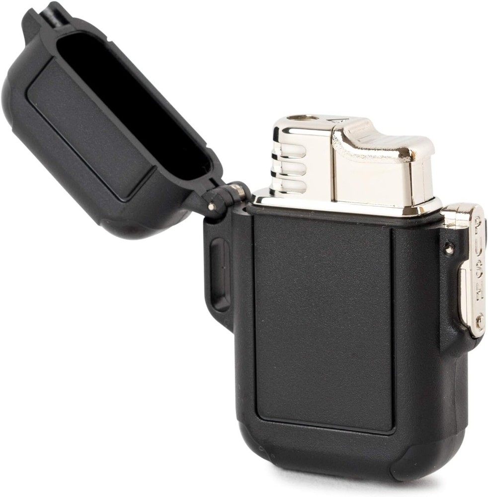 NEW WINDMILL Lighter ZAG Turbo Windproof Black