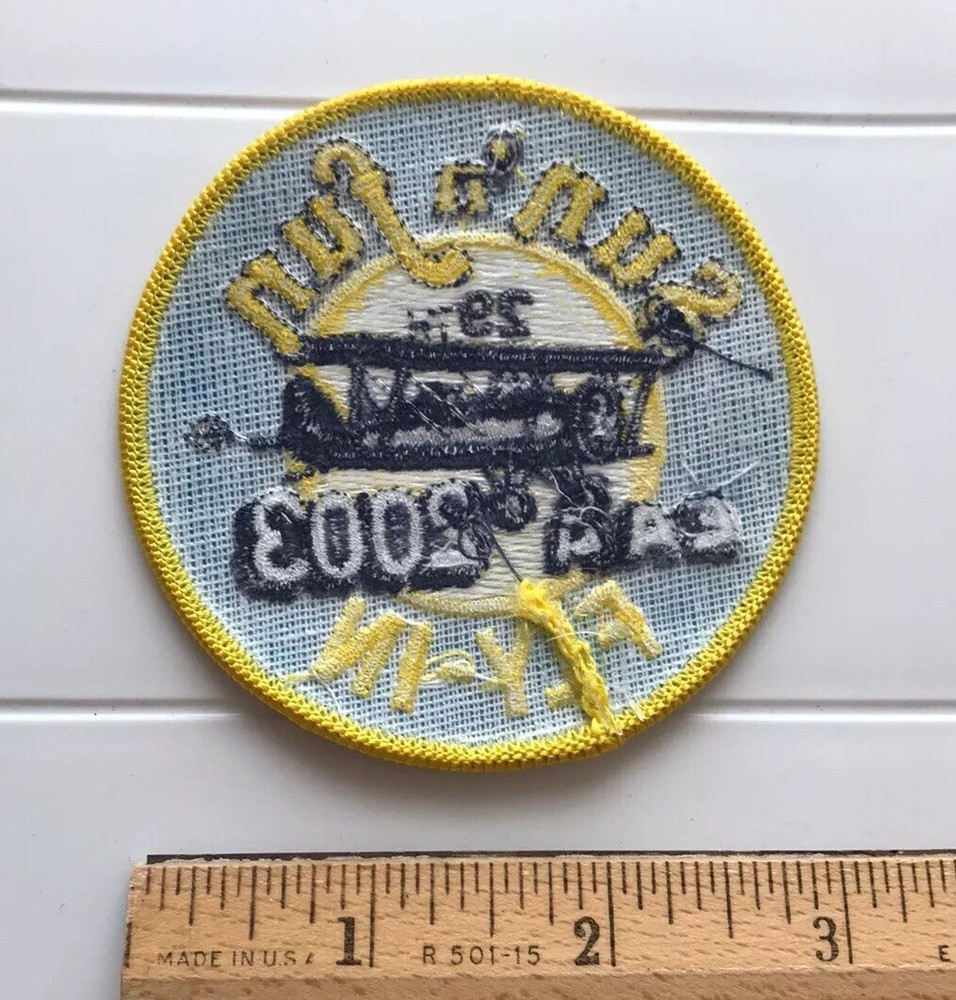 EAA Experimental Aviation Association 2003 Sun 'n Fun Fly-In Embroidered Patch