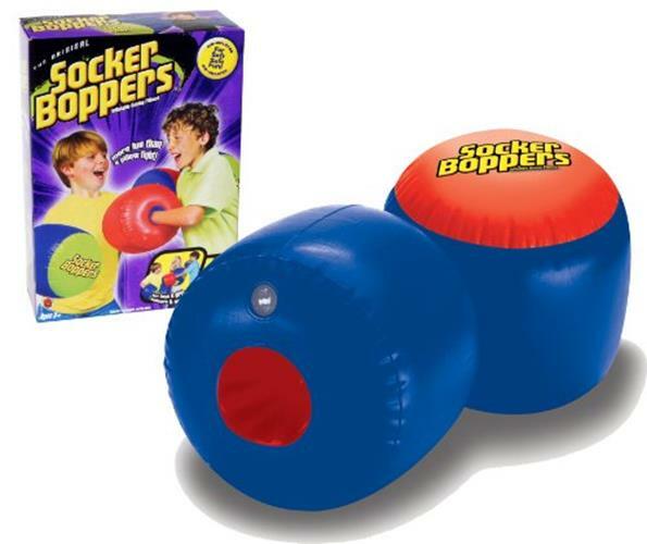 Socker Boppers Inflatable Boxing Pillows  - One Pair Boppers
