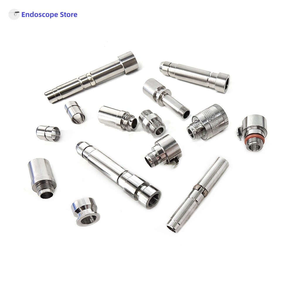 Endoscope Light Source Optical Fiber Cable Interface Adapter Convert Connector