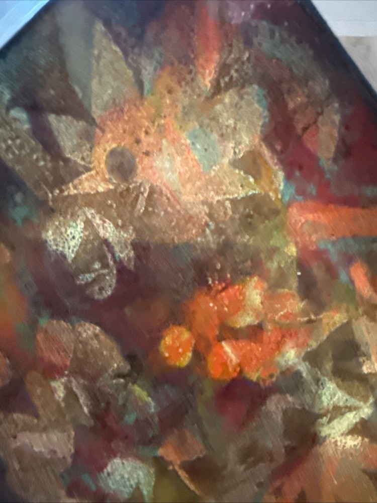 MCM Enamel On Copper Plate Multicolor / Great Design #8