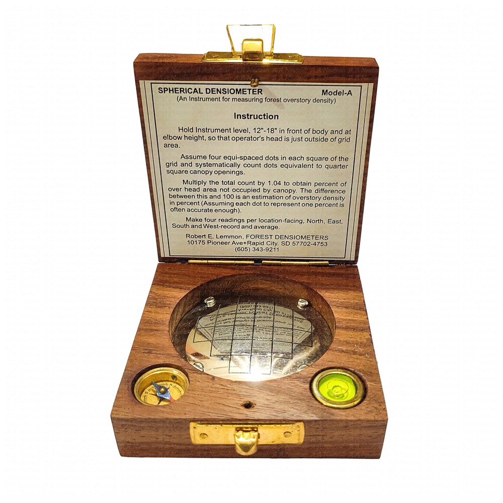Spherical Densitometer - Canopy Density Tool for Forestry & Environmental Use