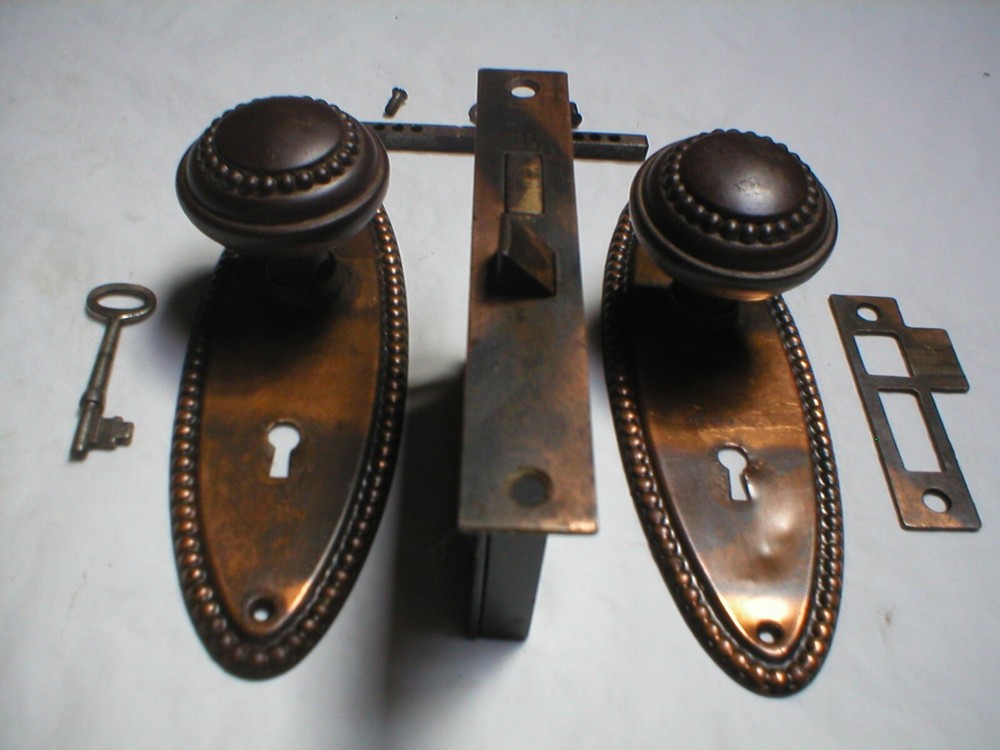 Antique Victorian Era Door Hardware