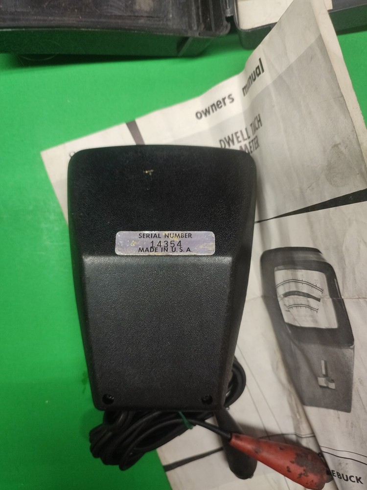 VINTAGE SEARS 282196 IGNITION TESTER With Manual
