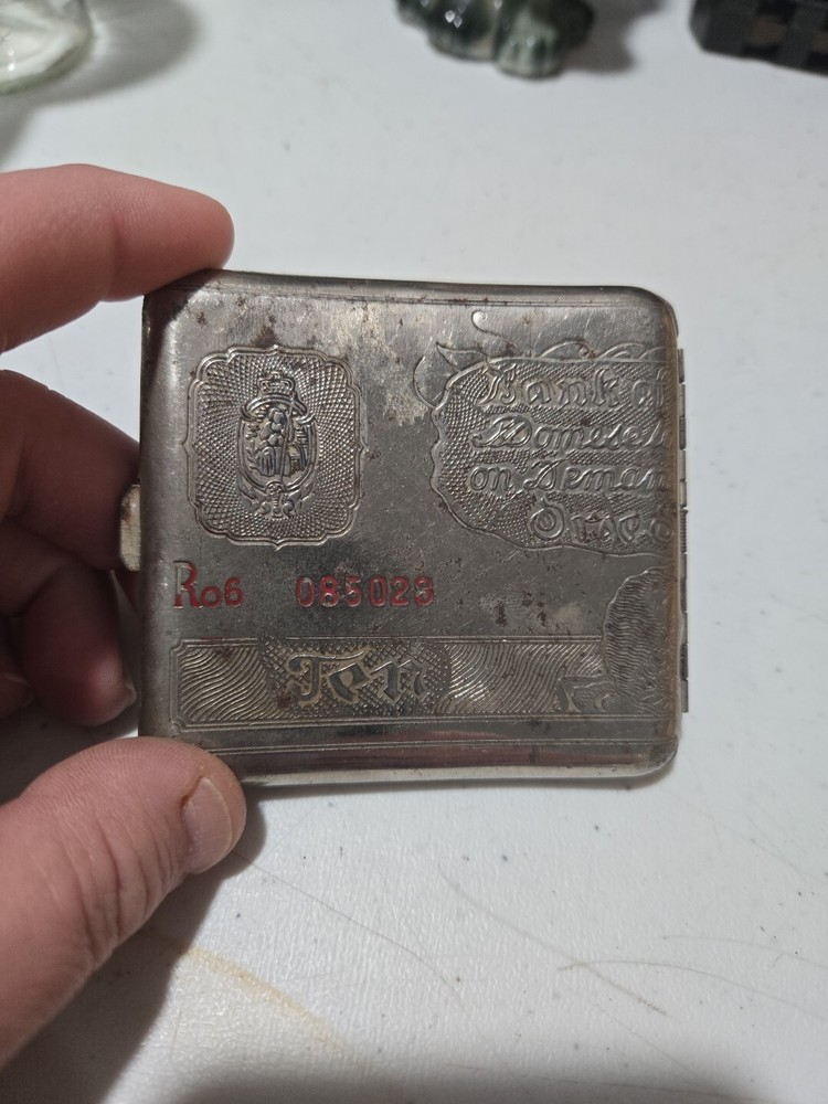 vintage Hinged cigarette holder