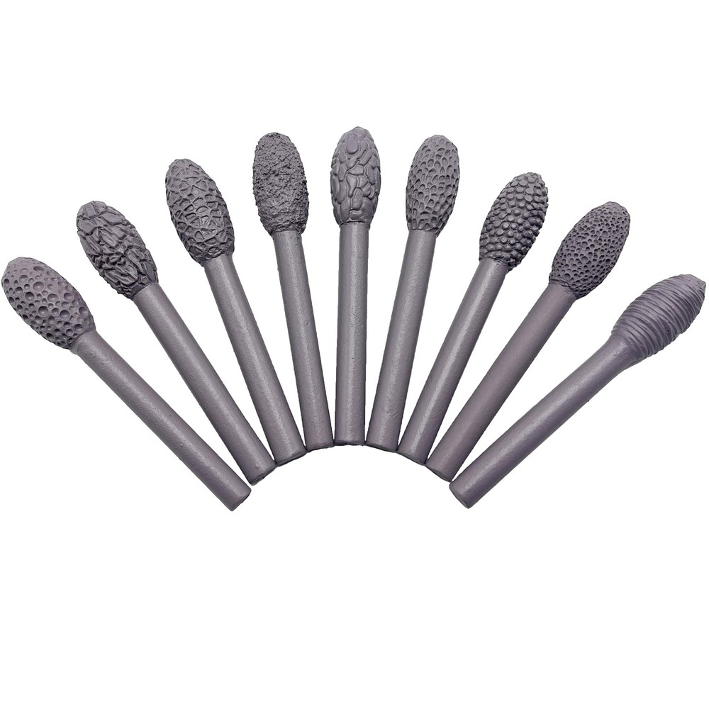 Texture Tool Sets for Clay Art - Oval Clay Modeling Pattern Rollers kit with ...