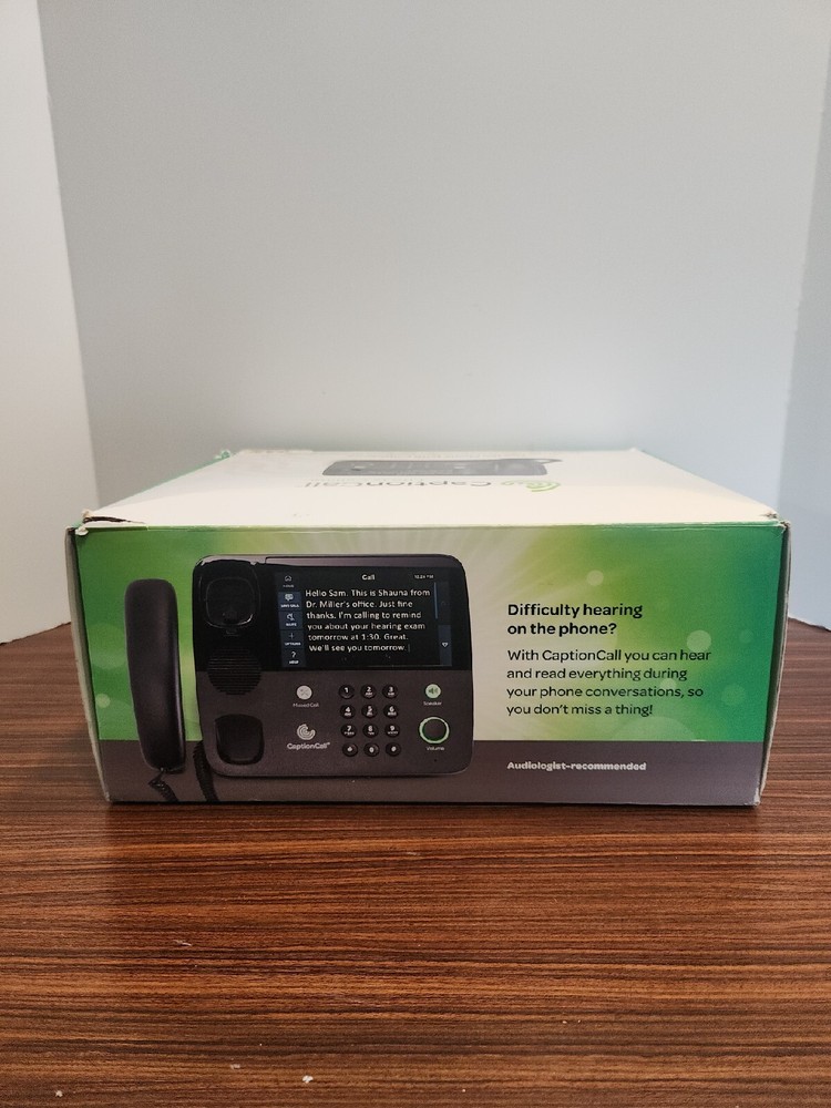 Caption Call Phone Hearing Impaired Touch Screen Model 67Tb Tested