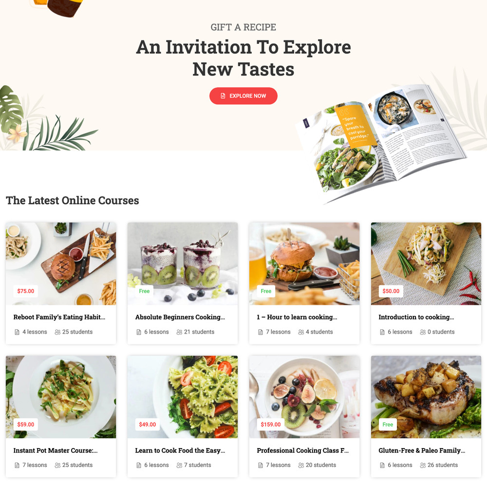 Kitchen Coach Website Design with Free VPS Web Hosting and Installation