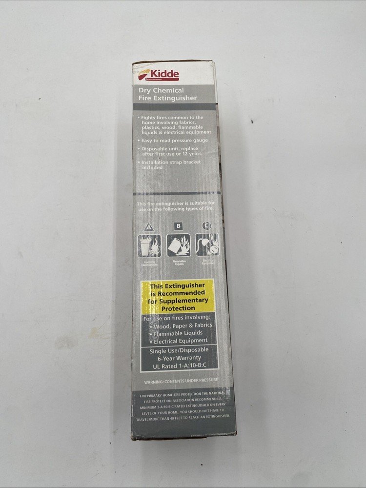 Kiddle Basic Use Fire Extinguisher