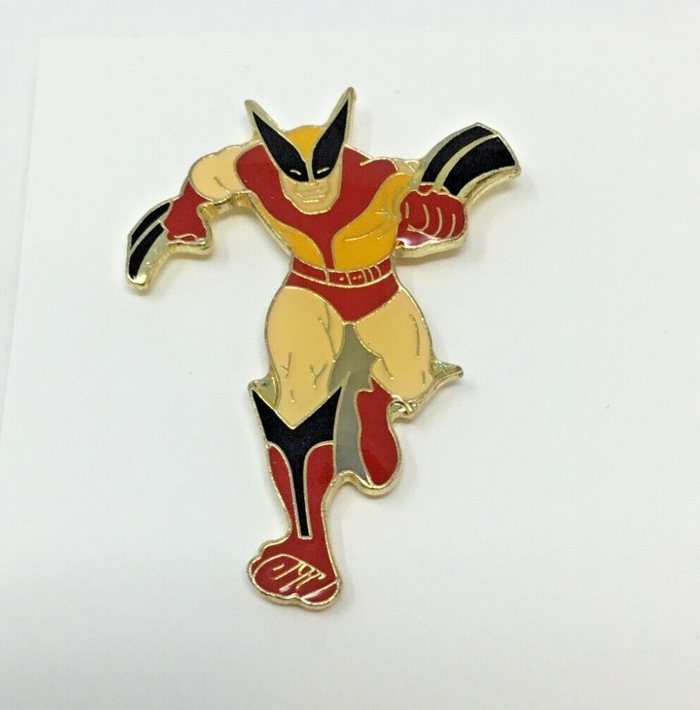 1 1/4" Marvel WOLVERINE Enamel Hat / Lapel Pin