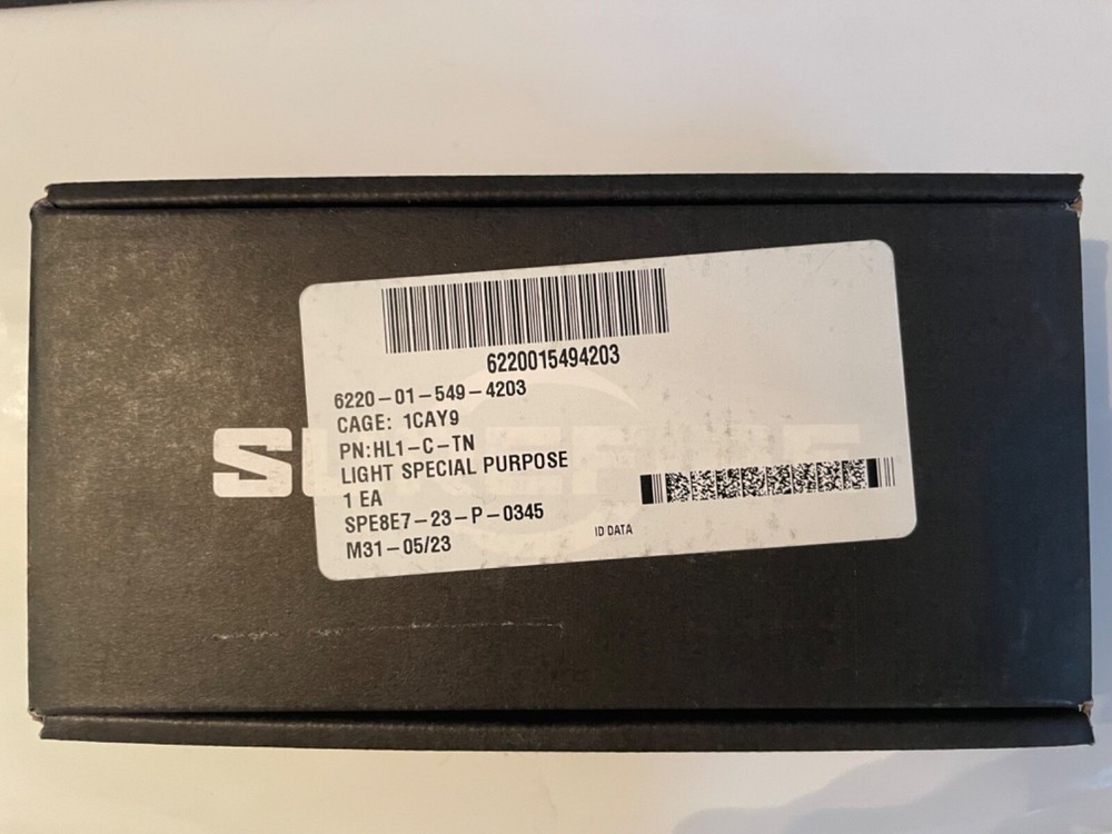 Surefire helmet light HL1-C-TN