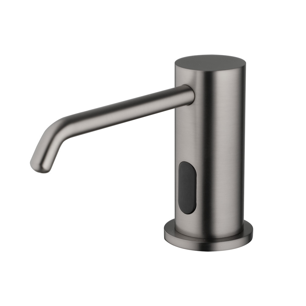 500ml Deck Mount Kitchen Bathroom Automatic Hand Sensor Bottle Soap Dispenser