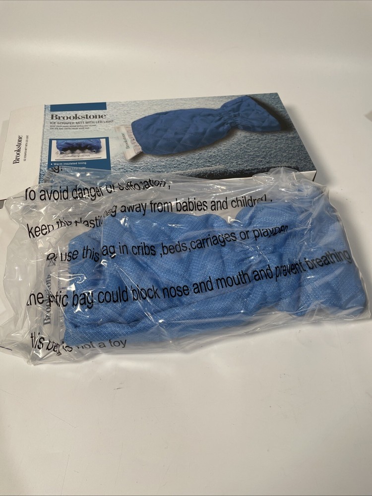 Brookstone Ice Scraper w/ LED Light - New In Box