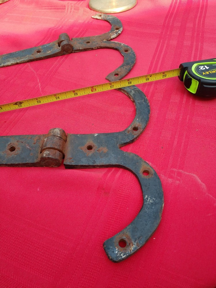 Rare Antique Barn Hindges