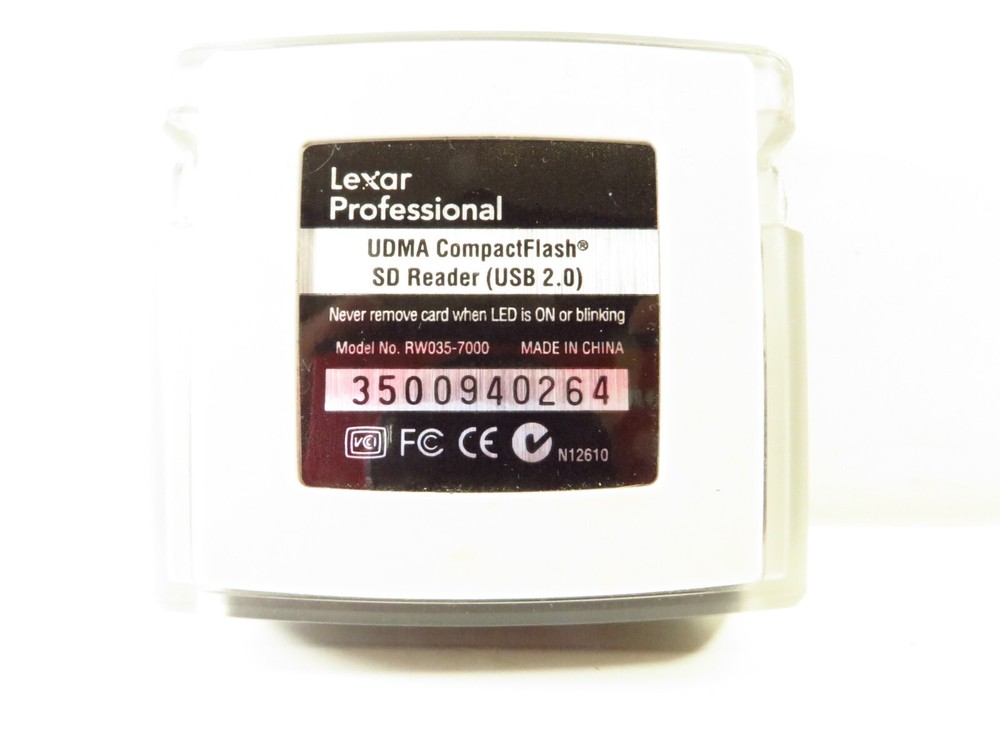 Lexar Professional CompactFlash Reader USB 2.0 Model RW035-7000