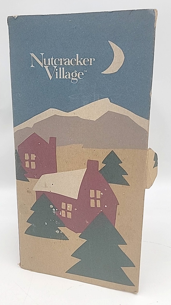 1998 Nutcracker Village Herr Drosselmeyer Nutcracker with Box