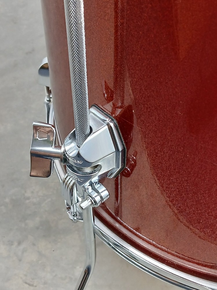 LUDWIG ELEMENT EVOLOLUTION 16" COPPER SPARKLE FLOOR TOM DRUM, MINT CONDITION