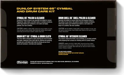 SYSTEM 65 CYMBAL AND DRUM CARE KIT