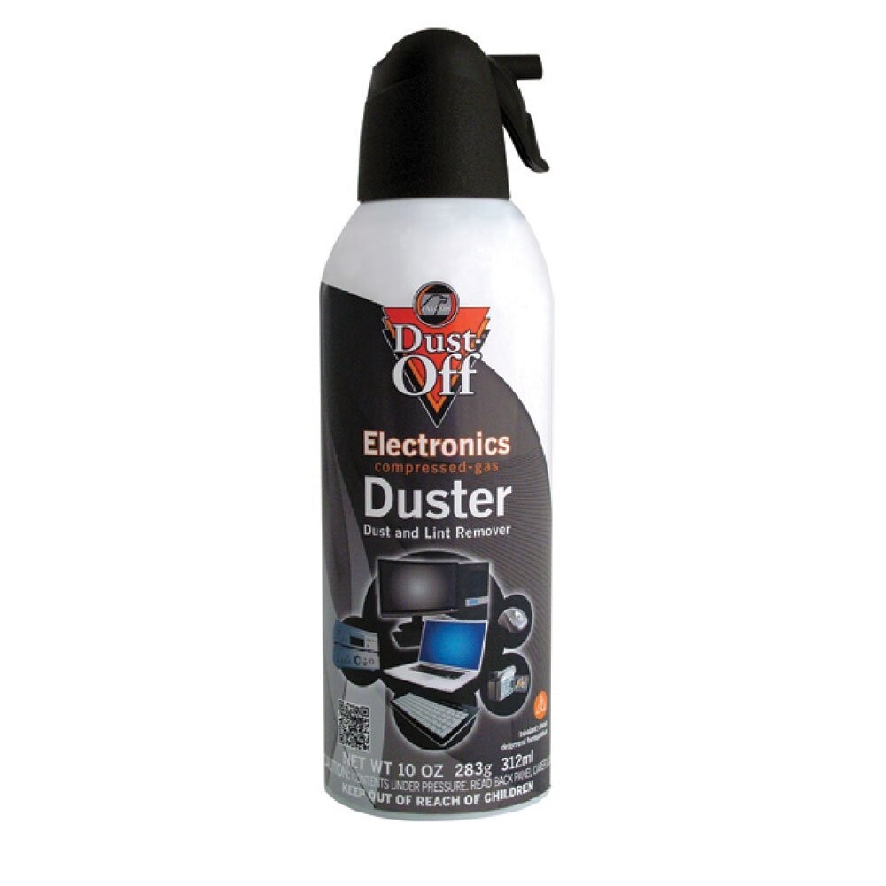 Dust Off Spray Pack 2 - 10 oz Electronics Compressed Canned Air Duster
