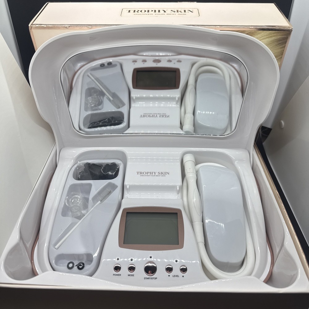 Trophy Skin Microderm MD Professional Grade Home System Model TSMDD01 Open Box